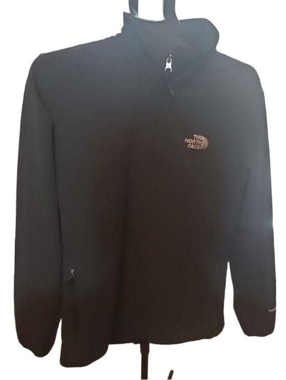 The North Face Black Apex Bionic Softshell Full Zip Jacket Womens L